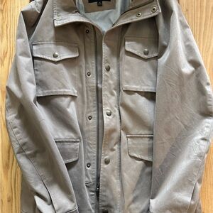 Banana Republic Taupe Military Jacket